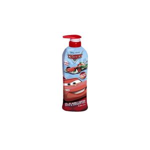 Gel de dus si sampon 2 in 1, Cars, Baieti, fara lacrimi, 1000 ml imagine