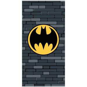 Prosop de plaja microfibra Eplusm Batman 70x140 cm imagine