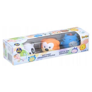 Set 3 jucarii de baie Eddy Toys panda catel zebra imagine