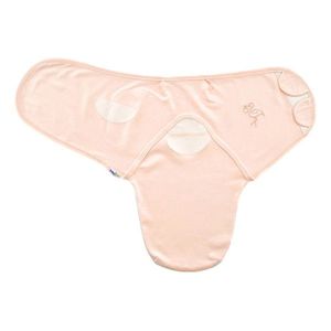 Sistem de infasare din bumbac 0-3 luni BabyJem Swaddle Somon imagine