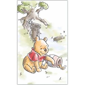 Prosop fata Winnie The Pooh 30x50 cm SunCity imagine