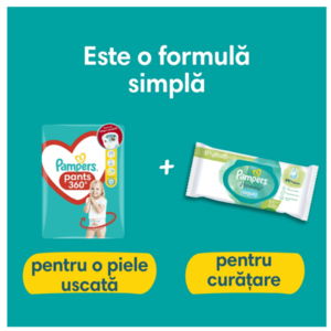 Scutece-chilotel Pampers Pants Marimea 4 9-15 kg Mega Box 108 buc imagine