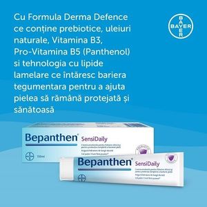 Bepanthen crema SensiDaily Bayer 150ml imagine