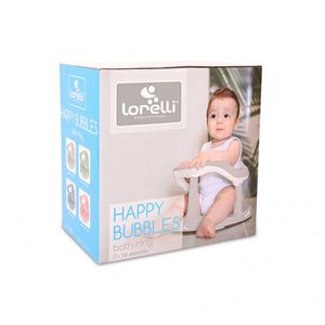 Scaunel de baie universal Happy Bubbles Cool Grey Bear imagine