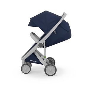 Carucior Greentom Classic Upp Ecologic Grey Blue imagine