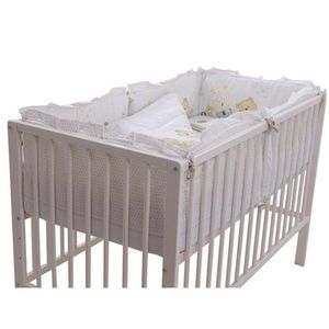 Aparatoare laterala Babyneeds pentru patut 120x60 cm Teddy Play Bej M1 imagine