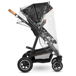 Carucior compact Lionelo Amber 3 in 1 cadru aluminiu pana la 22 kg Gri Grafit i-Size imagine