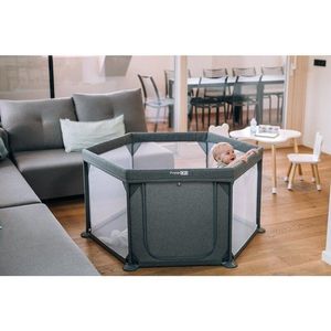 Tarc de joaca FreeON cu 4 manere Hexagonal Grey imagine