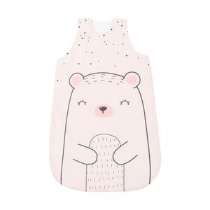 Sac de dormit KikkaBoo 6-18 luni Bear with me Pink imagine