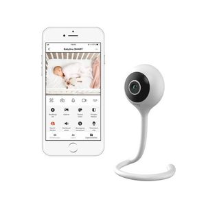 Video monitor Lionelo Babyline Smart cu cablu USB alb imagine