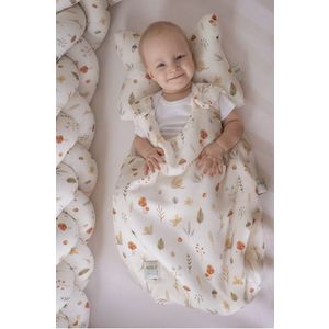 Pilota pentru copii Nature Bamboo by Amy din bambus si umplutura hipoalergenica BabySoft comori din natura imagine