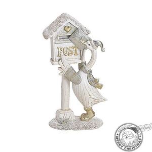 Gascan cu cutie postala statueta decorativa 19 cm imagine