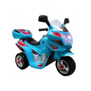 Motocicleta electrica 20W pentru copii M6 albastra imagine