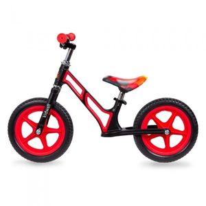 Bicicleta fara pedale Kidwell cu cadru din magneziu Comet Black Red imagine