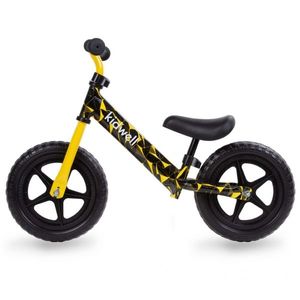 Bicicleta fara pedale Kidwell Rebel Yellow imagine