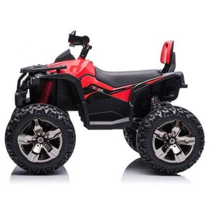 ATV electric 4 x 4 QLS-3288 pentru copii rosu imagine