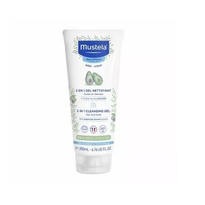 Gel de curatare fara sapun pentru par si corp 2 in 1 Mustela 200 ml imagine