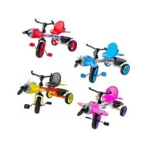 Tricicleta pentru copii Roben Toys Albastru cu elice, lumina si muzica imagine