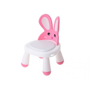 Scaunel cu masuta incorporata Little Bunny Roz imagine