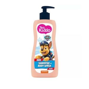 Sampon si gel de dus 2 in 1 pentru baieti Paw Patrol Teo Kiddo 400 ml Teo Bebe imagine