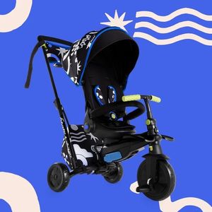 Tricicleta ultrapliabila si carucior Smart Trike 6 in 1 Kelly Anna-Explore cu sistem de ghidare Touch Steering, scaun reglabil si rabatabil, suport pentru picioare si roti din cauciuc Eva cu amortizoare imagine