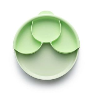 Set diversificare hrana bebelusi Miniware Healthy Meal 3 piese Keylime imagine