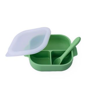 Set diversificare complet Oaki pentru copii din silicon Verde pal imagine