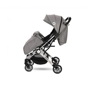 Carucior Fiorano cu husa de picioare inclusa si maner de transport tip troller Dolphin Grey imagine