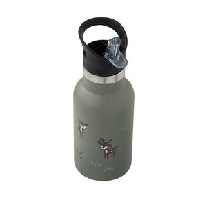 Sticla termos pentru copii New Nordic Deer Olive imagine