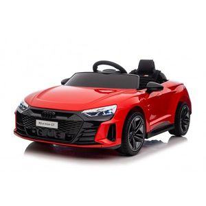 Masinuta electrica cu scaun din piele si sistem troller Audi E-Tron Rosu imagine