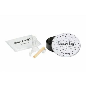 Kit amprenta Cutia magica Baby Art Elegance black and white imagine