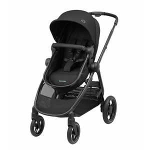 Carucior Zelia3 transformabil 2 in 1 Maxi-Cosi Essential Black imagine