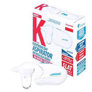 Aspirator nazal electric Novama White K pentru copii 0-12 ani alb imagine