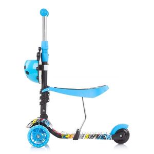 Trotineta Chipolino Kiddy Evo colorful graffiti imagine