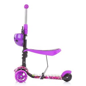 Trotineta Chipolino Kiddy Evo purple graffiti imagine