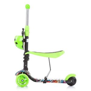 Trotineta Chipolino Kiddy Evo green graffiti imagine