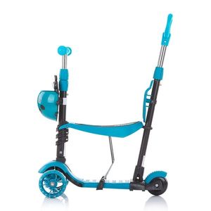 Trotineta Chipolino Kiddy Evo 3 in 1 cu maner ocean imagine