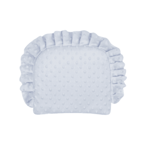 Perna clasica de dormit cu volanas 28x25 cm Minky Grey imagine