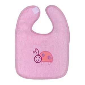 Set 2 Bavete din bumbac cu inchidere tip Velcro Pink imagine