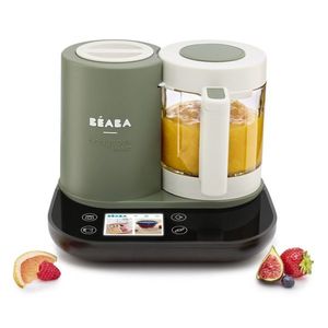 Robot Beaba Babycook Smart + Wi-Fi Grey Green imagine