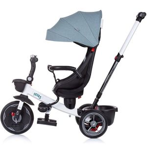 Tricicleta Chipolino Pegas cu sezut reversibil avocado, spatar reglabil, suport pentru picioare, cos de depozitare, frana pe rotile din spate de la 1 an pana la 25 kg imagine