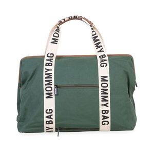 Geanta de infasat Childhome Mommy Bag Signature verde imagine