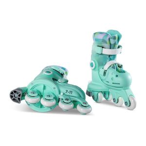 Role ajustabile Yvolution Twista Skates marime 23-28 green imagine