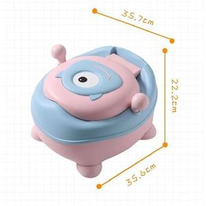 Olita Little Mom cu adaptor moale Cute Monster Pink imagine