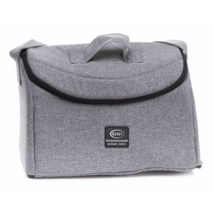 Geanta mamici pentru carucior 4Baby Mamma Bag gri melange imagine