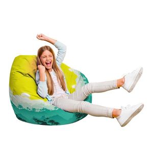 Fotoliu Puf Bean Bag tip Para L tropical imagine