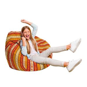 Fotoliu Puf Bean Bag tip Para L hieroglife egiptene imagine