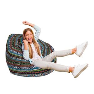 Fotoliu Puf Bean Bag tip Para L tribal aztec imagine