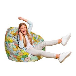 Fotoliu Puf Bean Bag tip Para L invazia pisicilor ocru imagine