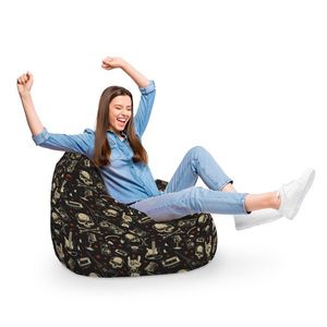 Fotoliu Puf Bean Bag tip Para L rock imagine